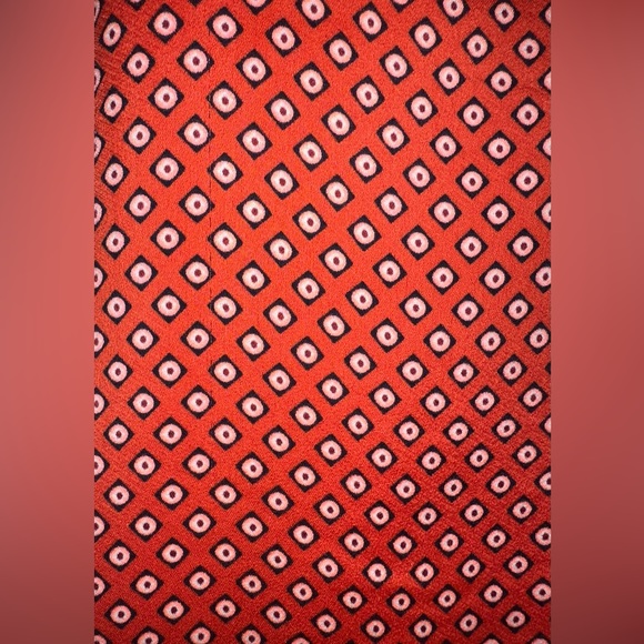 BANANA REPUBLIC // V-NECK SLEEVELESS SHIFT MINI, RED DRESS // SIZE 0 - Picture 3 of 8